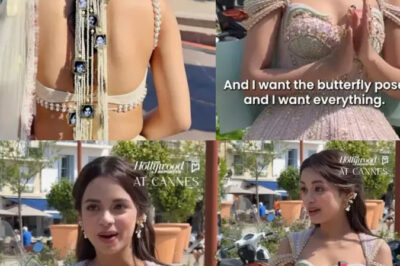Nitanshi Goel Shines At Cannes 2025, Hair Jewel To Tribute Rekha And Other Actresses, 3D Dress-Saree