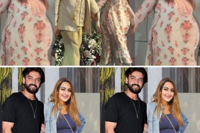 Sonakshi Sinha FLAUNTS Her Big Baby Bump on EID Party with Zaheer Iqbal/hi