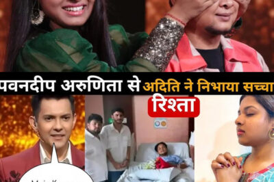 Aditya Narayan has taken a big step in maintaining his relationship with Pawandeep and Arunita. /dn