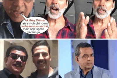 Akshay Kumar’s shocking Reaction to Paresh Rawal as Akshay filed FIR against Paresh Rawal !