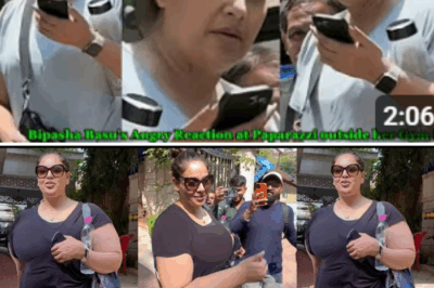 Bipasha Basu’s Angry Reaction at Paparazzi as she spotted outside her Gym !