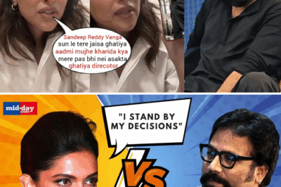 Deepika Padukone’s shocking statement after uglyy Fights with Sadneep Reddy after exiting Spirit