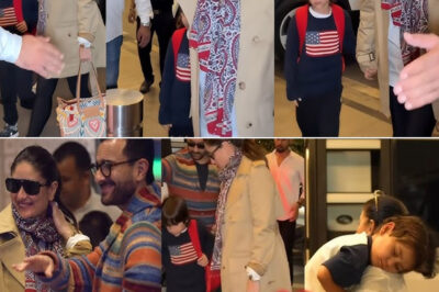 Kareena Kapoor with kids and sad Karishma Kapoor going for vacation to London/hi