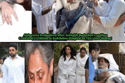 Aishwarya brokedown after Amitabh Bachchan’s sudden Criticiical Coηdition at Kokilaben Hospital