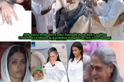 Aishwarya brokedown after Amitabh Bachchan’s sudden Criticiical Coηdition at Kokilaben Hospital