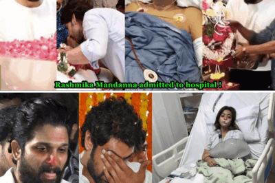 Very Sad News for Rashmika Mandana fans Rashmika Mandanna admitted to hospital in Critical condition