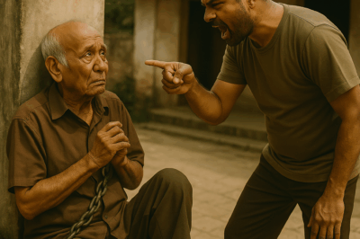 Heartless Son Chained His 80-Year-Old Father to a Pole, 3 Days Later Police Discovered the Horrifying Truth…