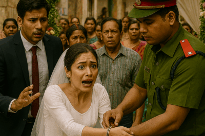 The Bride Was Taken Away by Police Mid-Ceremony—Leaving Both Families in Chaos.