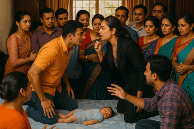 On Their Baby’s First Month Ceremony, the Husband Declared: “Changing Diapers is a Woman’s Job. I Earn the Money, I Don’t Have to Do Anything!” — But One Day, His Wife Silenced Everyone