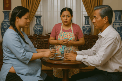 A young woman, who moved in with her mother to work as a domestic helper, suddenly got pregnant, making the 70-year-old employer suspected of being the father.