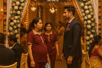 His Pregnant Ex-Wife Was Hired to Clean Up His Lavish Wedding — The Groom’s Shocking Public Decision Left Everyone Speechless
