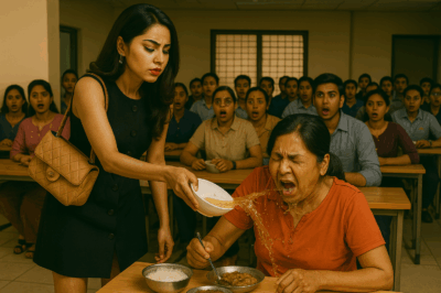 My boss threw a bowl of soup from her lunch directly at me in front of colleagues just because I didn’t save a seat for her. Right after that, I did something that made her regret it.