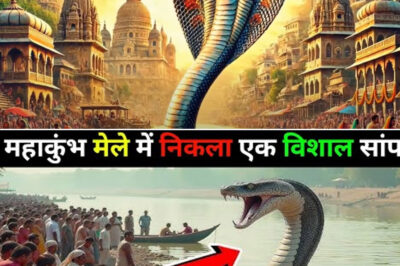अचानक महाकुंभ में प्रकट हुआ एक ‘विशाल नाग’ – श्रद्धालुओं में मचा हड़कंप, आस्था या अलौकिक संकेत?/hi