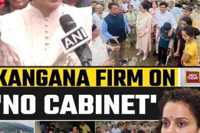 “No Cabinet for Me?” Kangana Ranaut’s Shocking Statement Sparks National Outrage Amid Mandi Disaster Crisis!/hi