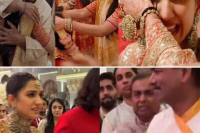 Tears in Billionaire Palace: Nita Ambani Breaks Down at Radhika Merchant’s Heart-Wrenching Vidaai Ceremony/hi