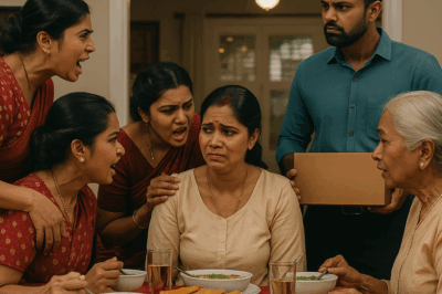 Humiliated by Her Sister-in-Law at the Dinner Table, the Wife Froze—Until Her Husband Did Something That No One Saw Coming…