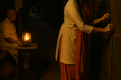 The rumor spread like wildfire: just before his d/e/a/t/h, old Kavi had performed a secret ritual—marrying Lata as his wife.