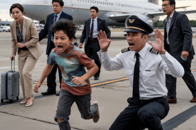 “Don’t fly!” the boy suddenly shouted, stunning the pilot and passengers — two minutes later…