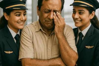 The Widowed Father Who Sold Everything to Educate His Twin Daughters—Six Years Later, They Returned to Take Him Somewhere He Never Dreamed Possible
