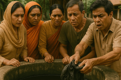 Early in the morning, a faint cry came from the village well; the villagers rushed to pull the child up, but were shocked to discover…