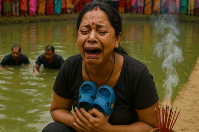 A Boy D/r/o/w/n/e/d in the Village Pond — But for Two Days, No One Could Find His Body. Until His Mother Stood at the Water’s Edge With His Shirt… What the Whole Village Witnessed Next Sent Everyone Running in Terror…