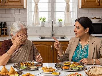 मेरी जैविक माँ देहात से मिलने आई थीं, लेकिन मेरी सास ने डाँटते हुए कहा: “रसोई में जाकर खाना खाओ” – फिर मैंने कुछ ऐसा किया जिससे मेरी सास हैरान रह गईं/th