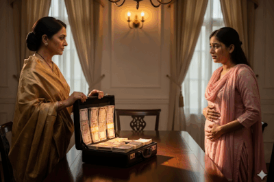 जिस दिन मुझे पता चला कि मैं गर्भवती हूं, उसी दिन उसकी मां 50 लाख रुपए लेकर आई और मुझसे अपने बेटे को छोड़ने के लिए कहने लगी।/hi