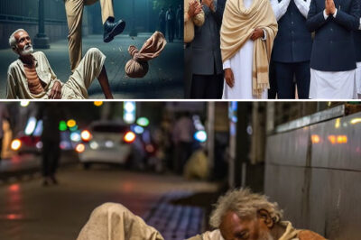 फुटपाथ पर सोते बुजुर्ग को गार्ड ने लात मारी लेकिन अगले दिन राष्ट्रपति की गाड़ी वहीं रुकी /hi