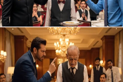 जब मैनेजर ने गलत टेबल पर खाना रखने के कारण बुजुर्ग वेटर को नौकरी से निकाल दिया, तो अगले दिन होटल मैनेजर आया और बोला…/hi