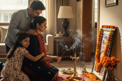मेरी बहन को गुज़रे सिर्फ़ 49 दिन ही हुए थे, और मेरे जीजाजी अपने खाने-पीने का ध्यान रखने के लिए किसी को ढूँढ़ना चाहते थे। मैं अपनी बहन के लिए अगरबत्ती जलाने गई, तो मेरी भतीजी अचानक दौड़कर आई और मुझे माँ कहकर पुकारा। मेरे जीजाजी ने फुसफुसाकर मुझसे सिर्फ़ तीन शब्द कहे, और फिर पूरी रात…/hi