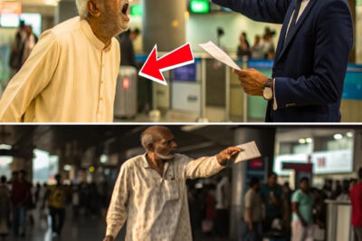 बेचारे बूढ़े आदमी को हवाई अड्डे से बाहर धकेल दिया गया लेकिन उसके बाद जो हुआ उसने सभी को रुला दिया।/hi