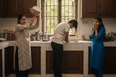 जब मेरी सास आईं और उन्होंने मेरे पति को बर्तन धोते हुए देखा, तो उन्होंने बर्तनों को पकड़ लिया और सभी बर्तन तोड़ दिए, तथा मुझे बुलाकर कहा, “क्या तुम मेरी पत्नी बन सकती हो या मुझे अपने बेटे के लिए दूसरी पत्नी लानी चाहिए?”…/hi