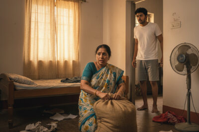 एक महीने तक अपनी बेटी को घर न देखकर, माँ मिलने आई तो उसे गेट से तेज़ बदबू आई। बिस्तर के नीचे दामाद का बोरा छिपा देखकर वह चौंक गई…/hi