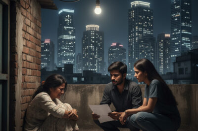 सिर्फ़ इसलिए कि मैंने अपने “प्रेमी” के बैग पर कॉफ़ी गिरा दी थी, मेरे पति ने मुझे छत पर बंद करने की हिम्मत की। आधी रात तक।/hi