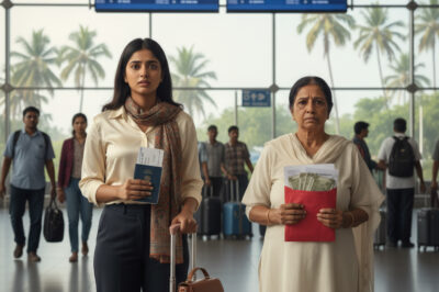 My mother-in-law suddenly gave me ₹15 lakh and told me to go on a trip abroad to relax. On the day I left for the airport, I quietly returned and discovered the horrifying truth./hi
