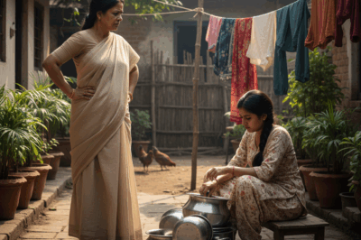 जैसे ही मैंने अपने पति के घर में कदम रखा, अगले दिन मेरी सास ने सभी बर्तन, बर्तन और कड़ाही बाहर निकाल दिए और मुझे उन्हें धोने के लिए कहा और कहा, “यदि तुम ऐसा नहीं कर सकती, तो घर से बाहर चली जाओ।”/hi