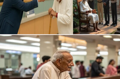 बुजुर्ग को गरीब समझकर बैंक से धक्के देकर निकाला, लेकिन जब सच सामने आया |/hi