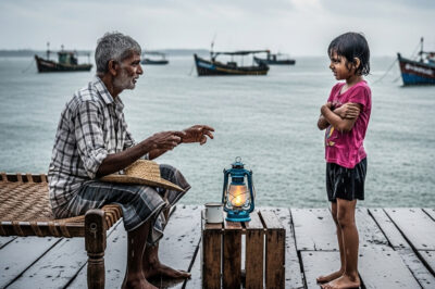उस साल एक तूफ़ानी रात में, नदी किनारे एक बेघर बूढ़े आदमी ने एक छोटी बच्ची को बचाया जो बाढ़ में बह जाने वाली थी। अगली सुबह जब वह उठा, तो उसे वह बच्ची कहीं नहीं मिली…/hi