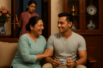 अपनी पत्नी को इकलौती संतान की तरह प्यार करते हुए, मेरे पति मेरी सास के साथ रहने को राज़ी हो गए, जिससे मैं और मेरी माँ, दोनों खुश थीं। उन्होंने मेरी माँ का बहुत ध्यान और सोच-समझकर ख्याल रखा, कभी-कभी तो अपनी पत्नी से भी ज़्यादा। फिर एक शाम मैंने अचानक देखा…/hi