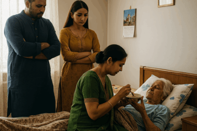मैं अपनी सौतेली माँ के साथ बीस साल से भी ज़्यादा रही। जब वह पूरी तरह स्वस्थ थीं, तब से लेकर बीमार होने और अंत में इस दुनिया से जाने तक, मैंने पूरी निष्ठा से उनकी सेवा की—हालाँकि उनके अपने दो सगे बच्चे भी थे। जिस दिन उनका निधन हुआ, वकील ने उनकी वसीयत पढ़कर सुनाई। उसमें लिखी बातें इतनी अप्रत्याशित थीं कि मेरी आँखों से आँसू बह निकले, जबकि उनके दोनों बच्चे अपने पैरों पर खड़े भी नहीं रह पाए…/th