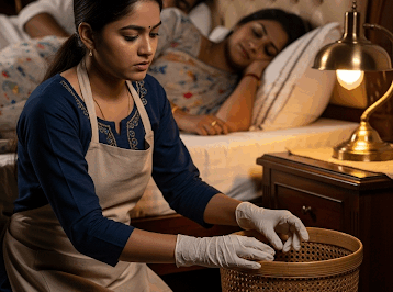 चालाक नौकरानी जिसने हमारे इस्तेमाल किए हुए कंडोम चुरा लिए/th