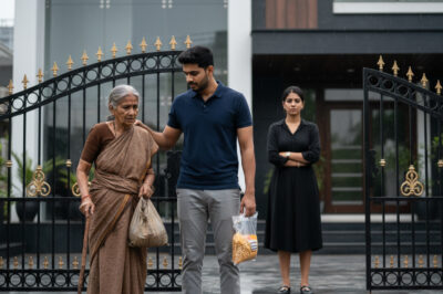 70 वर्षीय मां अपने बेटे के पास इलाज के लिए पैसे उधार लेने आई थी, उसके बेटे ने उसे केवल नूडल्स का एक पैकेट दिया और फिर विनम्रता से उसे भगा दिया, जब उसने घर आकर उसे खोला, तो वह हैरान रह गई और उसे अपनी आंखों पर विश्वास नहीं हुआ।/hi