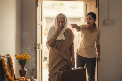 पति के निधन के बाद बहू ने अपनी सास को कोसकर घर से बाहर निकाल दिया… सिर्फ इसलिए…/hi