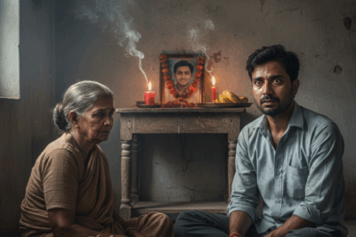 वह पहाड़ी क्षेत्र में दान-कार्य करने जा रहा था, लेकिन रास्ता भटक गया, युवक ने जंगल के किनारे एक घर में आश्रय मांगा, लेकिन जैसे ही वह अंदर गया, वह कांप उठा जब उसने एक स्मारक फोटो देखा जो बिल्कुल उसके बचपन की तरह लग रही थी…/hi