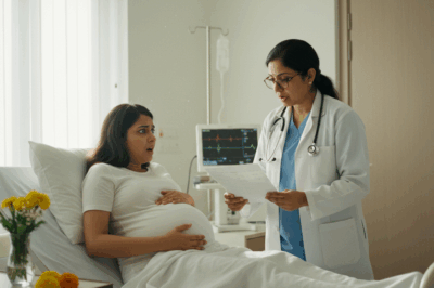 मैं अल्ट्रासाउंड करवाने गई। डॉक्टर ने मुझे बहुत ही डरावने नतीजे दिए और चेतावनी दी कि अगर मुझे जीना है तो अपने पति से दूर रहना होगा और कभी वापस नहीं आना होगा।/hi