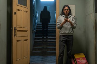 मैं काम से देर से घर आया, 2 बजे रात को खाना ऑर्डर किया, उसे लेने के लिए दरवाज़ा खोलने ही वाला था कि डिलीवरी करने वाले ने मैसेज किया: “दरवाज़ा मत खोलना! सीढ़ियों पर कोई तुम्हारा पीछा कर रहा है।”/hi