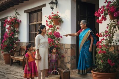 मेरी सास मुझे नफरत करने लगी क्योंकि मैंने उसे पोता नहीं दिया। वह मुझे घर से निकाल देना चाहती थीं। मैंने अपनी तीन बेटियों को लेकर घर छोड़ दिया। अगले दिन, उनमें से एक ने अपनी बैग से कुछ निकाला, जिसे देखकर मेरी सांसें थम गईं।/hi