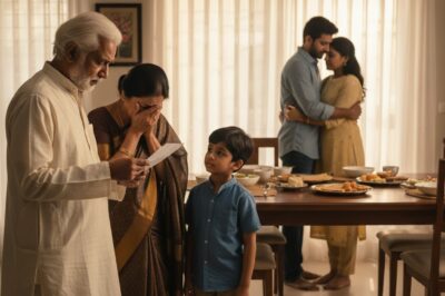 एक पड़ोसी ने दादाजी की बुराई की कि उनका पोता बड़ा होकर परिवार में किसी और से अलग होता जा रहा है, तो दादाजी तुरंत अपने बेटे और पोते दोनों का DNA टेस्ट कराने ले गए। अचानक, नतीजे ने उन्हें चौंका दिया: पता चला कि इस घर में सिर्फ़ एक ही इंसान को नाक से खींचा जा रहा था…./hi