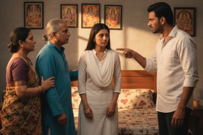 शादी की रात, अपनी पत्नी के पेट पर यह देखकर पति को शक हुआ कि उसकी पत्नी अब कुंवारी नहीं रही। वह पागल हो गया और अपनी पत्नी के माता-पिता को बात करने के लिए बुलाया, लेकिन ससुर की कठोर बात सुनकर वह दंग रह गया।/hi