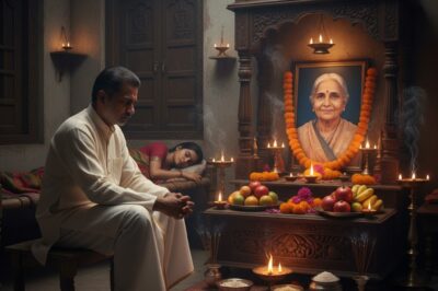 उसकी पत्नी का निधन अभी एक महीने पहले ही हुआ था। पति अपनी प्रेमिका को अपनी शादी के बिस्तर पर सुलाने के लिए ले आया। आधी रात को अचानक पत्नी की जानी-पहचानी आवाज़ गूँजी: “जानू, मुझे बहुत प्यास लगी है…” और इसके पीछे का खौफनाक सच…/hi